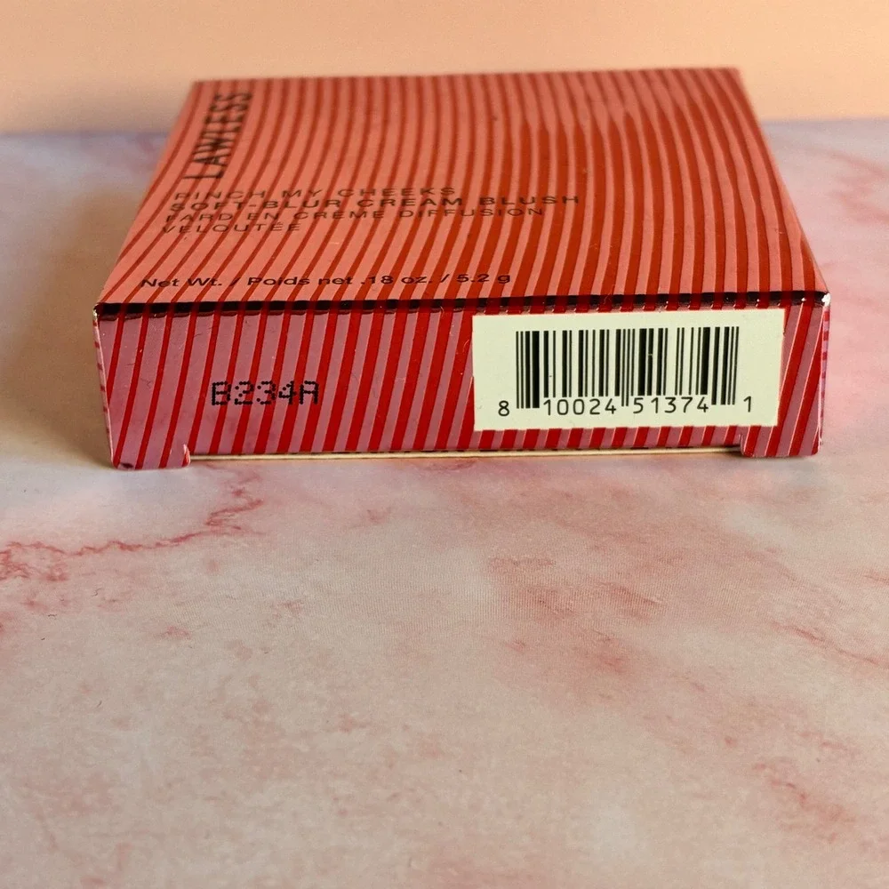 Lawless Pinch My Cheeks Soft Blur Cream Blush Valentine Pink Cheek Tint